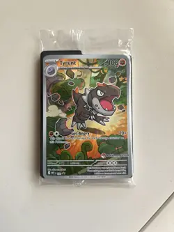 Tyrunt 070 Black Star Promo Pokemon Center Stamped Exclusive Sealed - Image 1