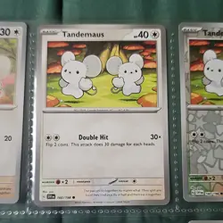 Pokemon TCG Tandemaus + Maushold 8-Card Lot SV Reverse Holo/Regular Eng - Image 4