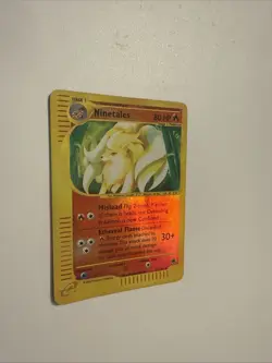 Pokemon TCG Ninetales Expedition Base Set 21/165 Holo Holo Rare - Image 1