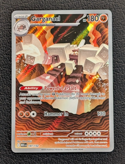 Pokemon TCG Garganacl 147/132 Illustration Rare Mega Evolution VLP - Image 1