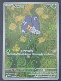 Nymble 096/094 Phantasmal Flames Illustration Rare Pokemon TCG - Image 1