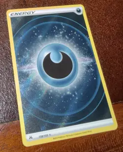 The Pokemon Company Sword & Shield Crown Zenith Darkness Energy Holo 158/159 - Image 1