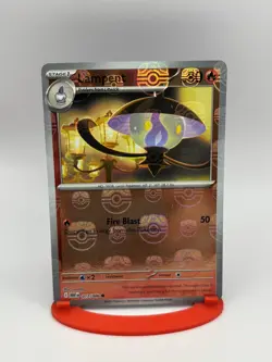 Pokemon TCG - Lampent - 017/086 Masterball Holo - White Flare - Image 1