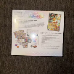 Pokemon Prismatic Evolutions Elite Trainer Box ETB Sealed New Factory Wrapped - Image 3