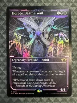 MTG Horobi, Death’s Wail #0014 Foil Rare March of the Machine: ML (MUL) - Image 2