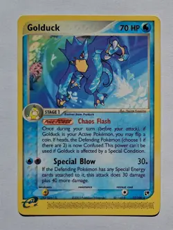 Pokemon - Golduck - Sandstorm 17/100 - Rare - LP - Image 1