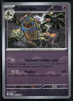Cofagrigus 040/086 White Flare Rare Holo Pokemon Pokeball - Image 1