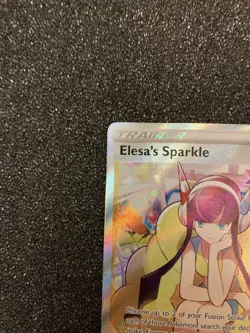Pokemon TCG Elesa's Sparkle 147/159 SWSH Crown Zenith Full Art Holo UR NM - Image 2