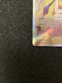 Pokemon TCG Elesa's Sparkle 147/159 SWSH Crown Zenith Full Art Holo UR NM - Image 5