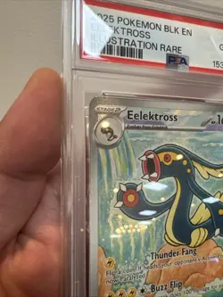 Pokemon Blk EN-Black Bolt #115 Eelektross - Illustration Rare (PSA 10 GEM MINT) - Image 3