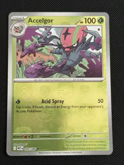 Pokemon White Flare - Accelgor - 009/086 - MASTER BALL Reverse - M/NM - Image 3