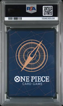 2023 ONE PIECE OP02-PARAMOUNT WAR MANGA ALTERNATE ART #013 PORTGAS D. ACE PSA 10 - Image 2