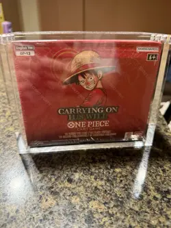 🔥 CASE FRESH 🔥 One Piece Card Game OP13 Carrying On His Will Booster Box - Image 1