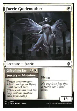 Faerie Guidemother Throne of Eldraine MTG - NM+ *Mythic Relics* - Image 1