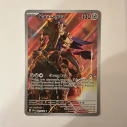 Pokemon TCG Zamazenta 201/182 Rare Destined Rivals Card Near Mint T251 - Image 1