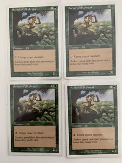 MTG - (play set)Seeker of Skybreak - Seventh Edition - X4 - (NM) - Image 1