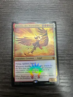 Wizards of the Coast Aurelia, the Warleader, Red-White Foil 077/127 M - Image 1
