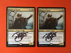MTG - 1x Master of Death - Modern Horizons 2 - signed by John Stanko - Image 1