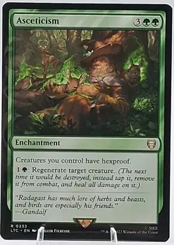 Asceticism R 0233 Commander The Lord of the Rings NM Magic The Gathering - Image 1