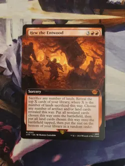 MTG LTR Hew The Entwood Borderless - Image 1