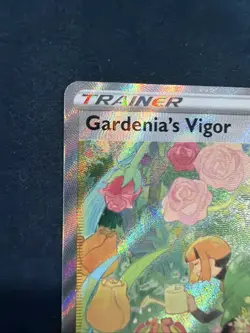 Gardenia's Vigor GG61/GG70 Ultra Rare Crown Zenith Galarian Gallery Pokemon NM - Image 2