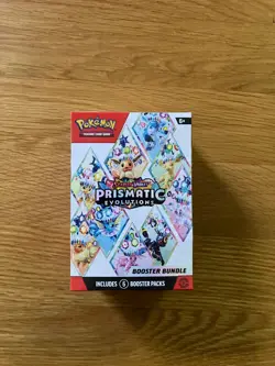NEW SEALED Pokemon TCG Scarlet and Violet Prismatic Evolutions Booster Bundle - Image 1