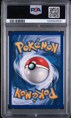 PSA 7 NM MINT 1999 POKEMON GAME BASE SET 38 POLIWHIRL Unlimited - Image 2