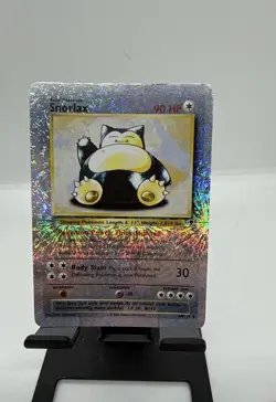 Pokemon TCG Snorlax 64/110 Holo Rare Legendary WOTC 2002 - Image 1