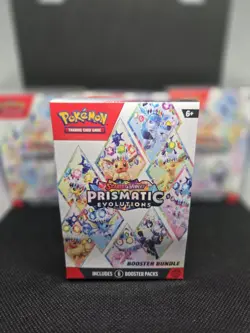 Pokemon TCG Scarlet & Violet Prismatic Evolutions Booster Bundle Sealed - Image 1