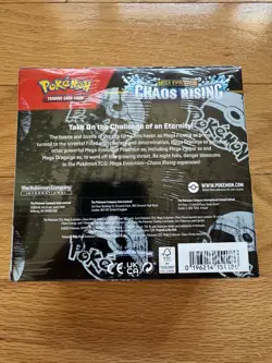 Pokemon TCG Mega Evolution Chaos Rising BOOSTER DISPLAY BOX (36 Packs) - Image 4