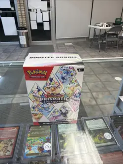 Pokemon TCG Scarlet & Violet Prismatic Evolutions Booster Bundle Factory Sealed - Image 1