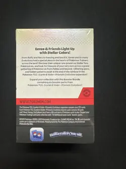 Pokemon TCG Scarlet & Violet—Prismatic Evolutions Booster Bundle 6 Packs Eevee - Image 3