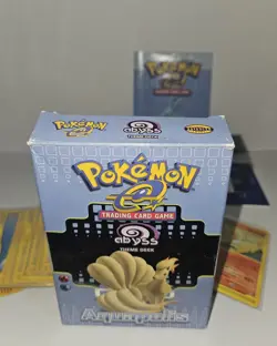 Pokemon Aquapolis Abyss Theme Deck Ninetales Open Box, Complete CIB WOTC - Image 2