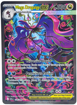 Pokemon Mega Dragalge ex Chaos Rising 118/086 Special Illustration Rare TCG - Image 1