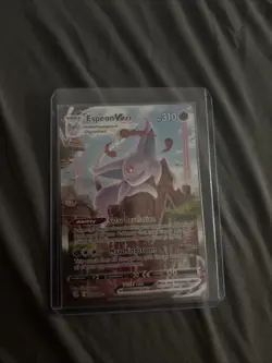 Pokemon Espeon VMAX Alternate Art Secret Rare Holo 270/264 Fusion Strike ENG - Image 1