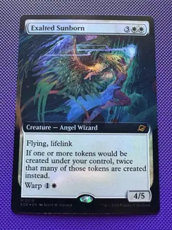 Exalted Sunborn (Extended Art) Edge of Eternities Foil - Image 1
