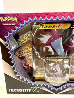 Pokemon TCG Toxtricity V Box (Includes XY Evolutions and Cosmic Eclipse) - Image 5