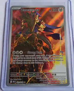 Zamazenta 201/182 Illustration Rare Destined Rivals Pokemon - Image 2