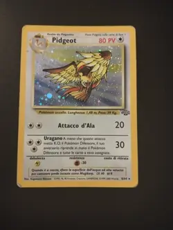 Pokemon Pidgeot 8/64 Jungle Rara Holo Unlimited Wizards ITA Carte Vintage - Image 1