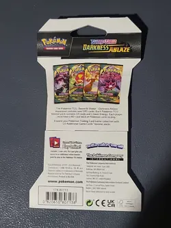Pokemon TCG Sword & Shield Darkness Ablaze Booster Pack - Charizard Art Pokemon 820650807138 - Image 2