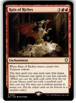 Rain of Riches Commander: Bloomburrow Regular MTG - Image 1