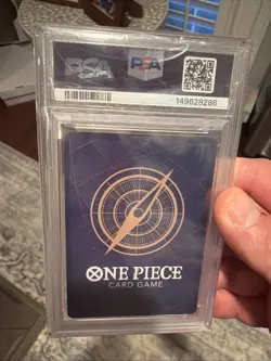 2025 One Piece OP12 EN Alternate Art #037 Dead Man's Game PSA 10 GEM MINT🔥📈 - Image 4