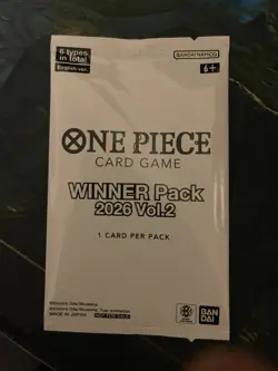 One Piece Winner Pack 2026 Vol. 2 - One Piece Card Game Sealed Promo (1266) - Image 1