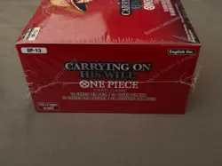 Bandai Namco One Piece Card Game Carrying on His Will OP-13 English Booster Box - Image 2