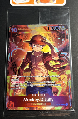 Monkey.D.Luffy (Treasure Booster Set) ST10-006 One Piece - Image 1