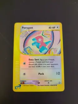 Pokemon Porygon Aquapolis 103B/147 Reverse Holo Card 2002 English - Image 1