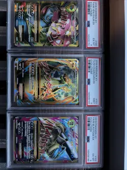 M Venusaur EX, M Charizard EX, M Blastoise EX Full art pokemon cards - Image 1