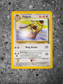Pokemon TCG Cards Pidgeot 24/64 Jungle Rare - Image 3