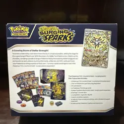 🔹Pokemon TCG Surging Sparks Elite Trainer Box + Sleeves + Accessories, no cards - Image 2
