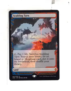 MTG SkeenAB Scalding Tarn EXPEDITION from Zendikar Rising. NM. - Image 1